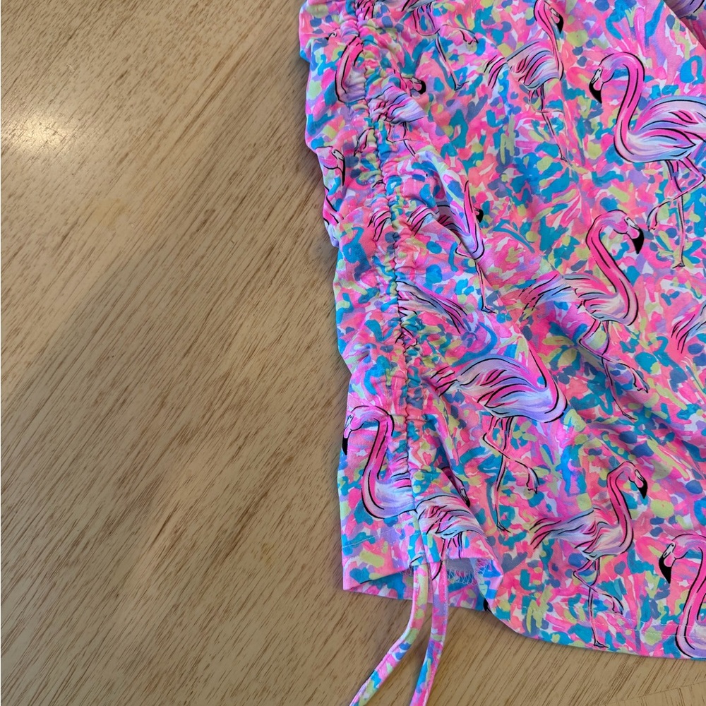 Beachtime Flamingo Print Cover Up - Picture 6 of 8